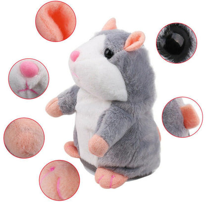 Talking Hamster Electronic Plush Mouse Pet Speak Sound Record Toy