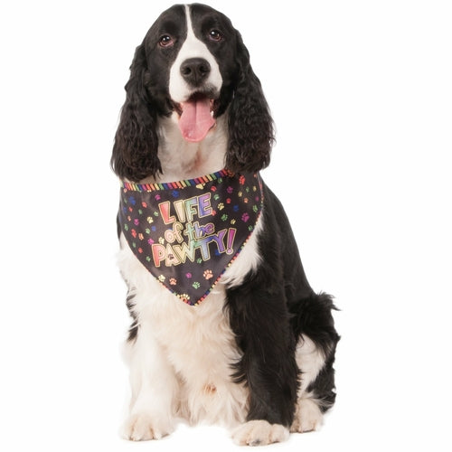 Life of the Pawty Celebration Pet Bandana