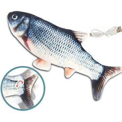 Electric Flopping Fish Toy for Cats